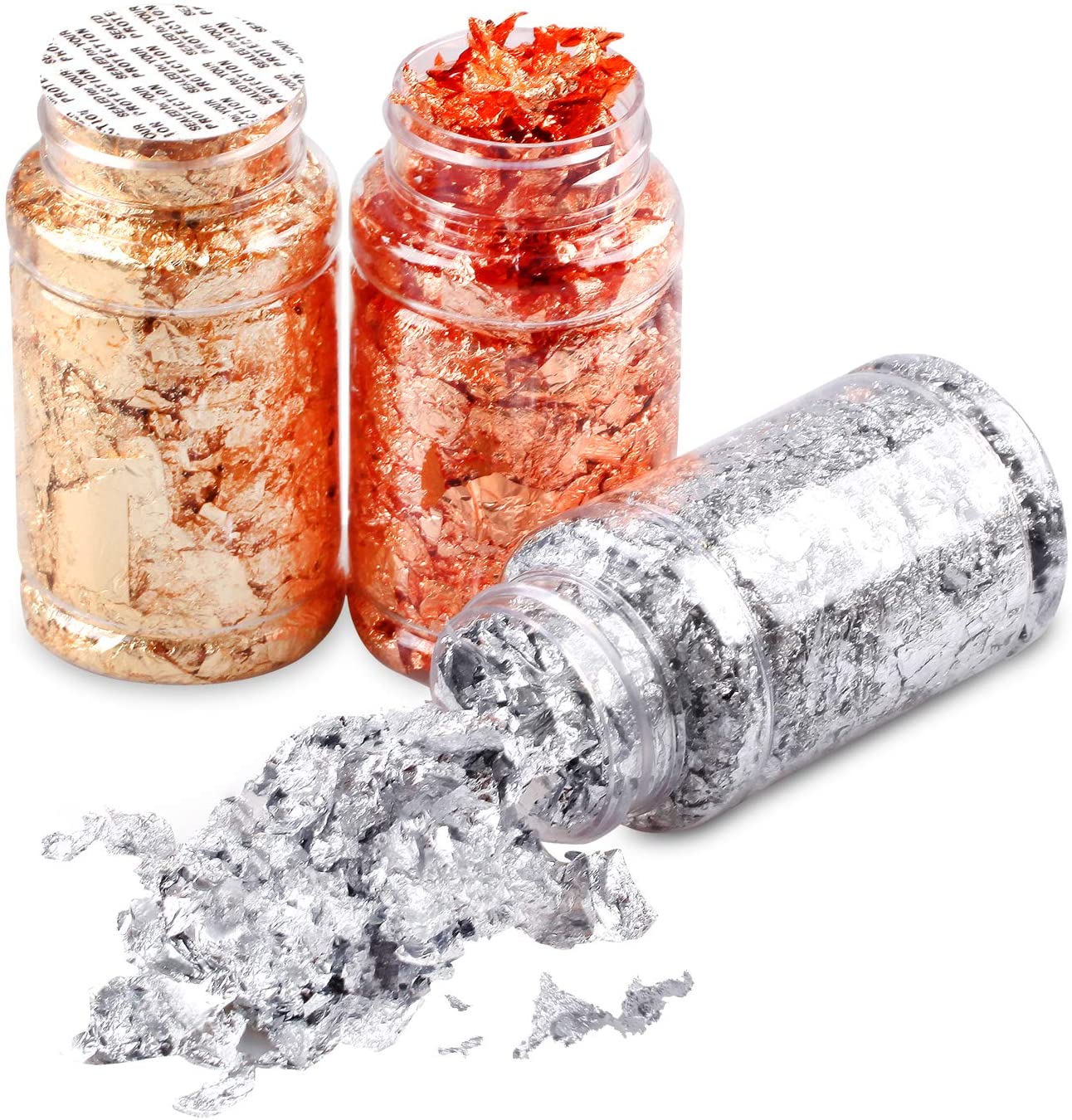 1 Box Glitter Nail Art Foil Paper Makeup Jewelry Irregular Shiny Foil Leaf Gold Flakes Nails DIY Stickers Manicure Decorations