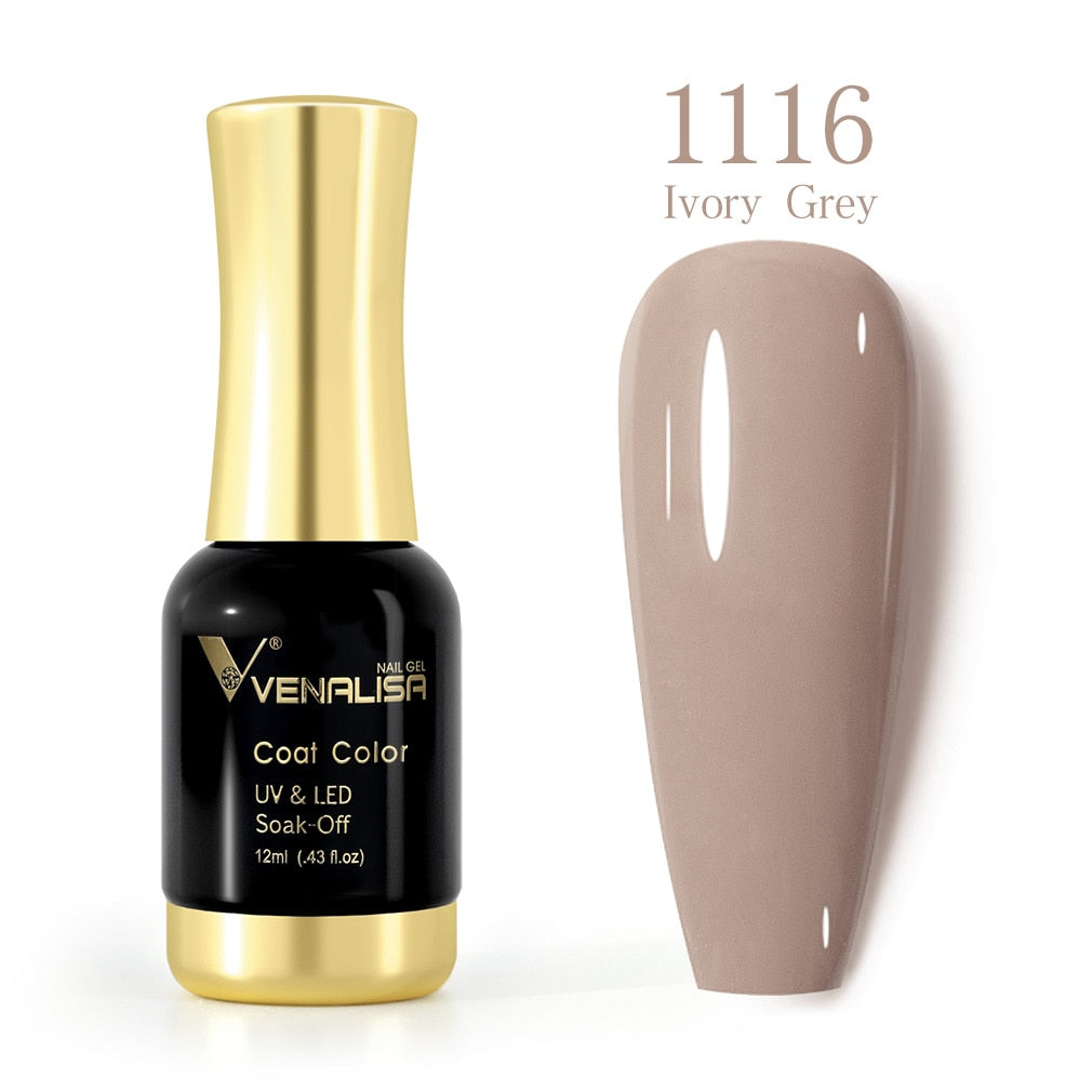 ref 1102- 1112 top base primer Venalisa Nail Gel Polish 12ml Gorgeous Color Gel Polish Nail Gel Soak Off UV LED Full Coverage Gel Polish Nail Lacquer Varnish