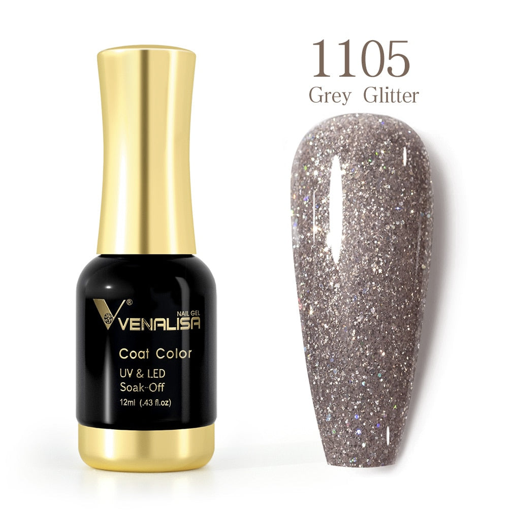 ref 1102- 1112 top base primer Venalisa Nail Gel Polish 12ml Gorgeous Color Gel Polish Nail Gel Soak Off UV LED Full Coverage Gel Polish Nail Lacquer Varnish