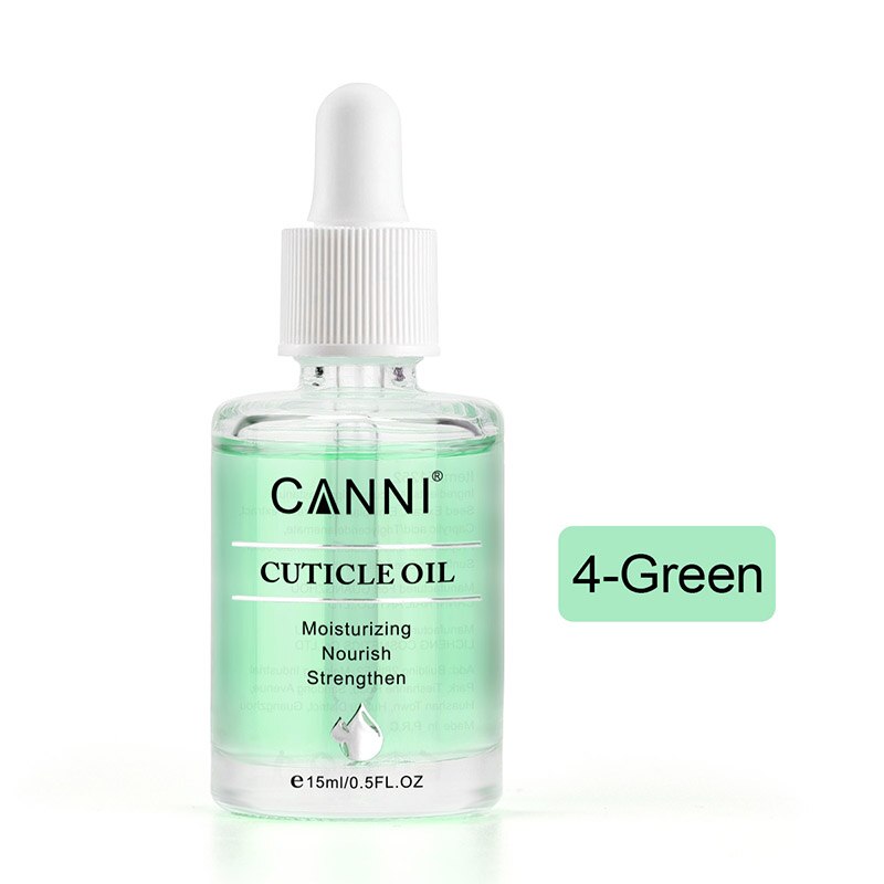 15ml CANNI Cuticle Oil Nail Gel Polish Manicure Nail Skin Care Moisturizing Nourish Strengthen for Gel Nail Cuticle Softener