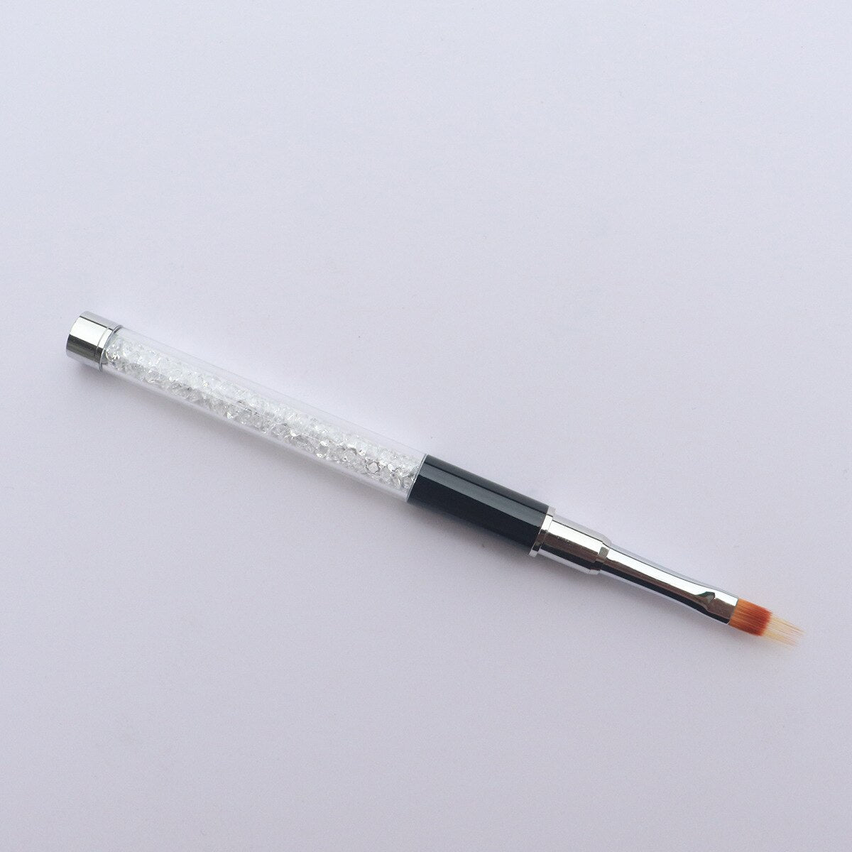 1pc Ombre brosse à ongles Nail Art peinture stylo brosse UV Gel vernis dégradé couleur strass cristal acrylique ongles dessin stylo