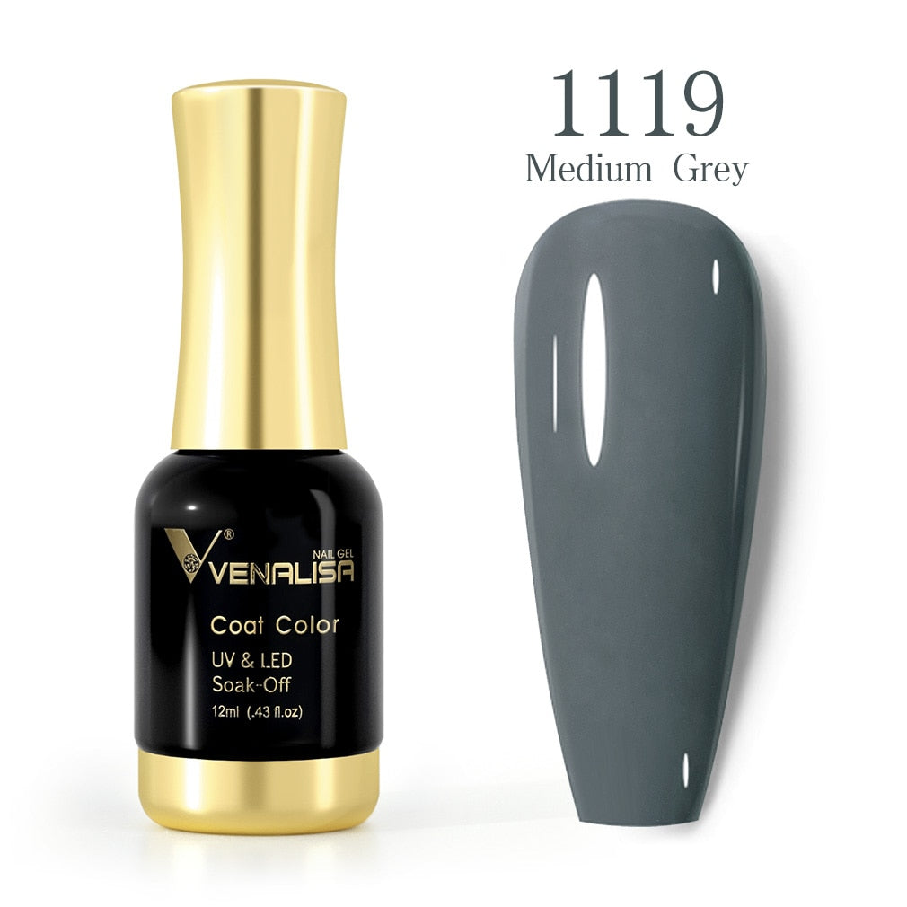 ref 1102- 1112 top base primer Venalisa Nail Gel Polish 12ml Gorgeous Color Gel Polish Nail Gel Soak Off UV LED Full Coverage Gel Polish Nail Lacquer Varnish