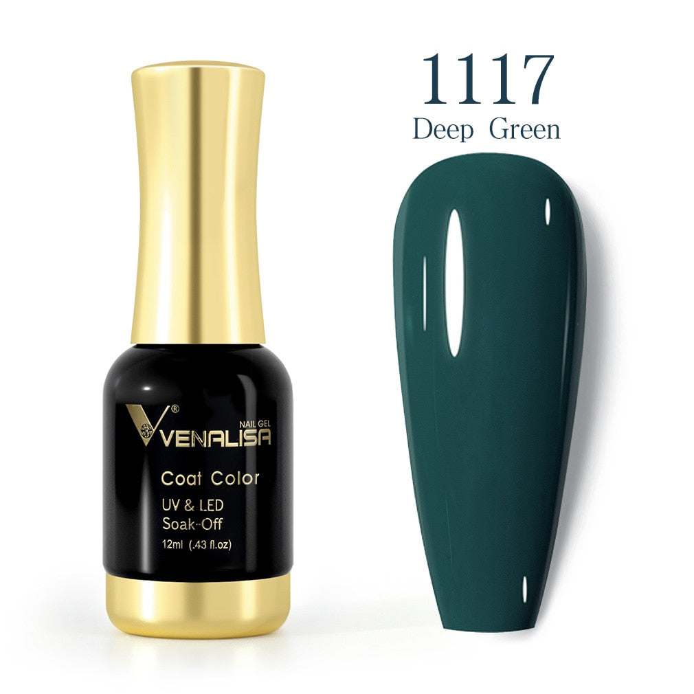 ref 1102- 1112 top base primer Venalisa Nail Gel Polish 12ml Gorgeous Color Gel Polish Nail Gel Soak Off UV LED Full Coverage Gel Polish Nail Lacquer Varnish