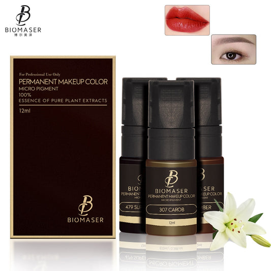 Biomaser Professional Permanent Makeup Pigment Ink Microblading Pigment LastingLong Eyebrow/eyeliner/lip pigmento