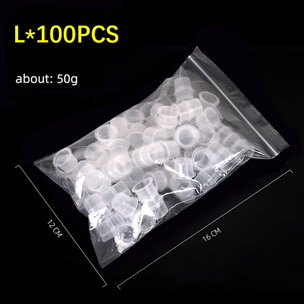 100pcs Tasse pigment tasse colle