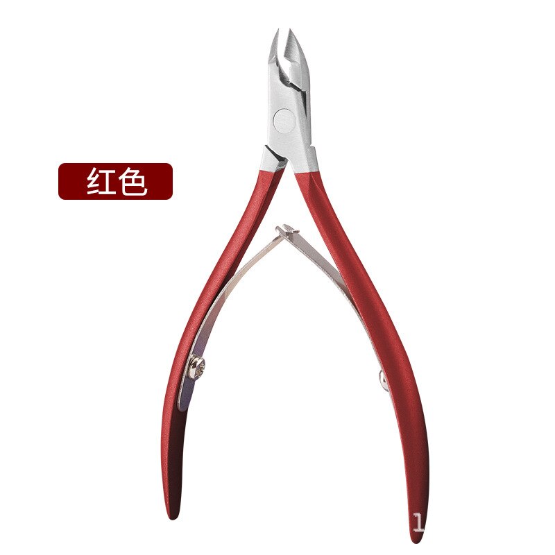 Stainless Steel Nail Cuticle Scissors Portable Professional  Cutter Clipper Pedicure Trim Eagle Beak Pliers Manicure Nipper