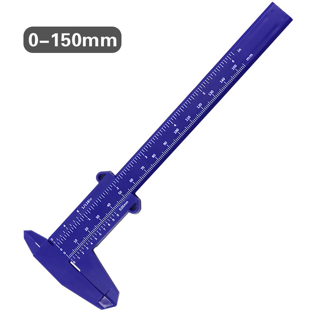 150MM Plastic Eyebrow Measuring Ruler Tattoo Vernier Caliper Ruler Portable Brow Pachymeter Microblading Permanent Makeup Tools