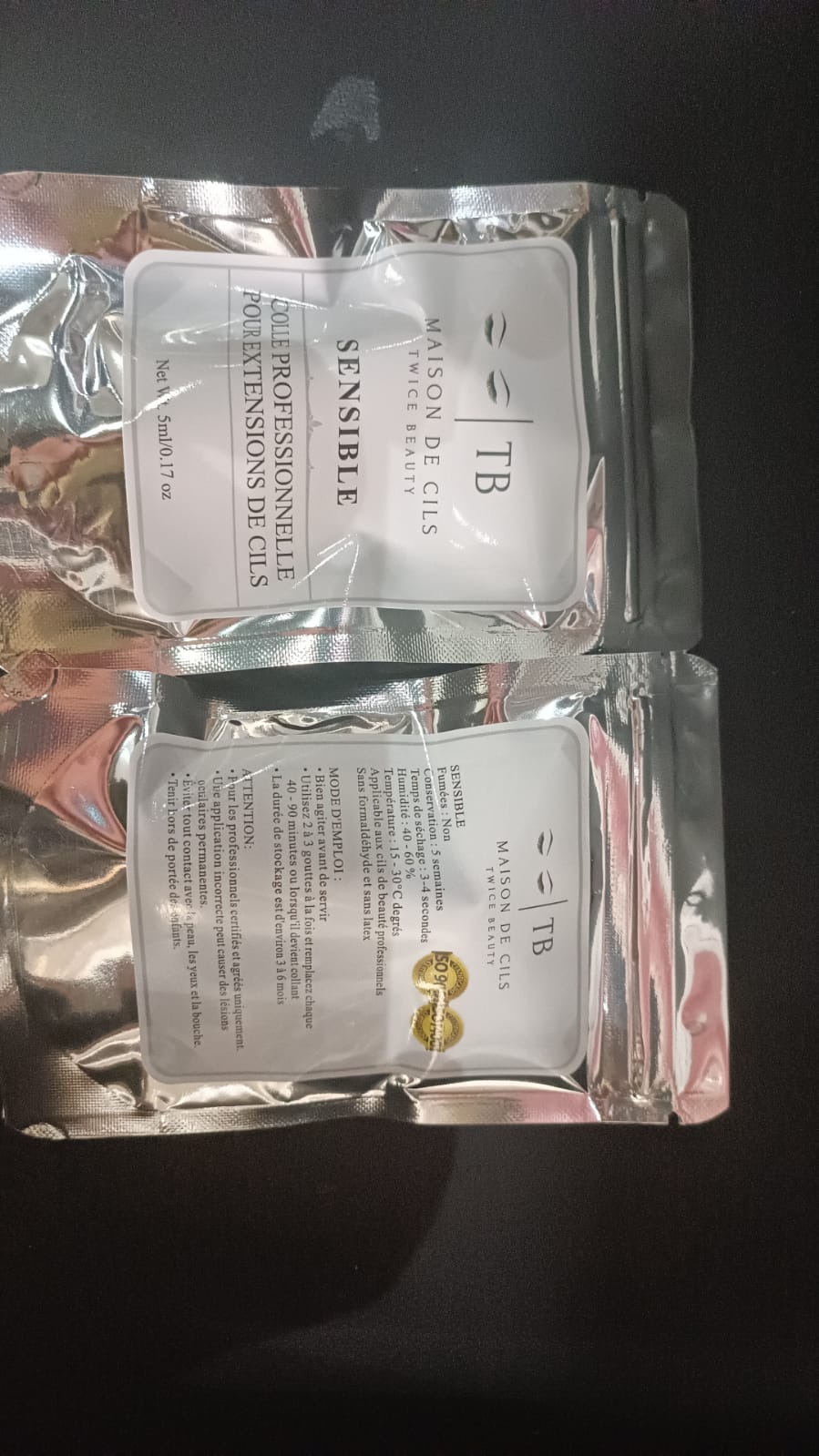 COLLE PERMANENTE MAISON DE CILS 1-2S temps de séchage colle à cils pour Extension de cils adhésif noir Super colle naturellement rétention individuelle longue durée