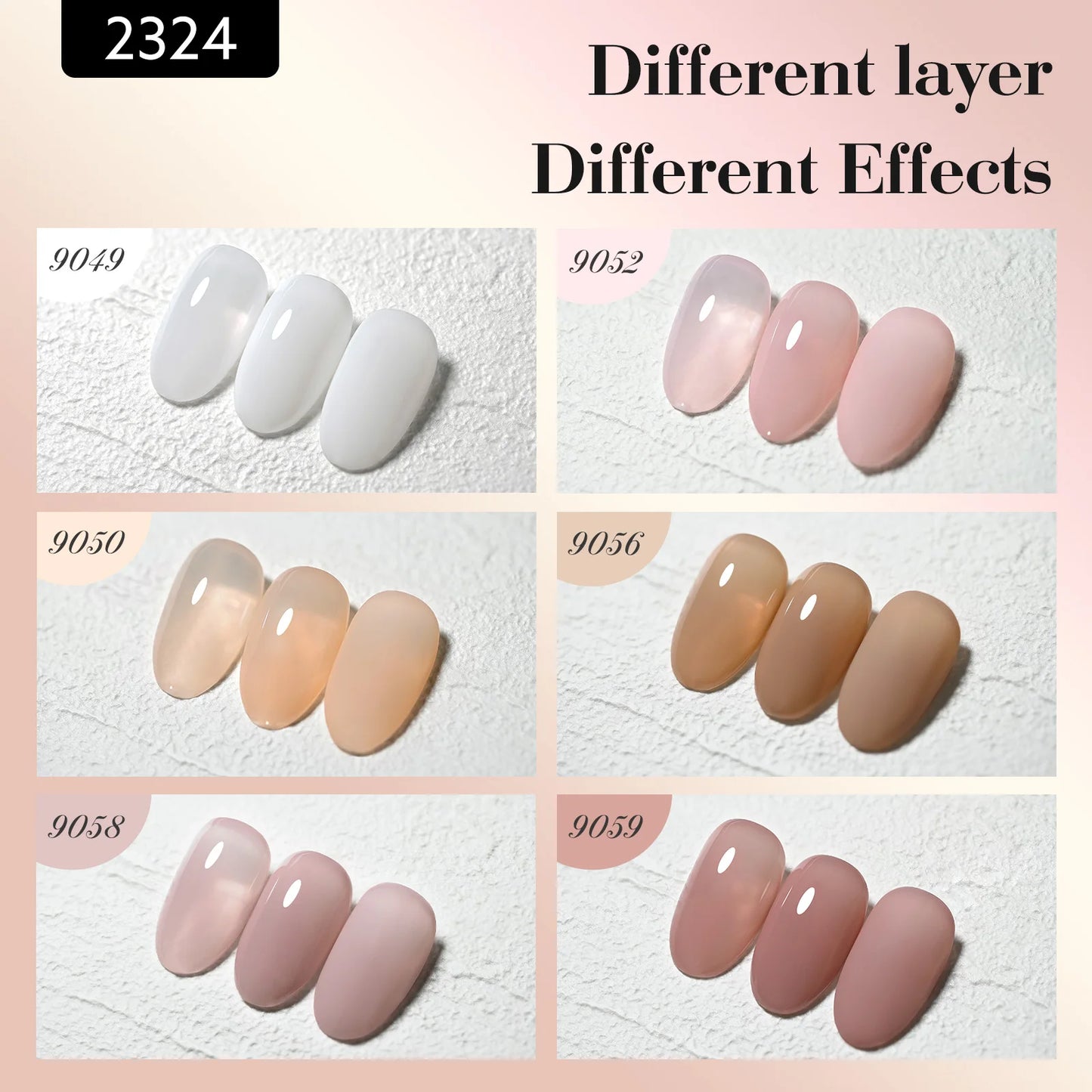 CANNI HEMA TPO FREE 9ml BIAB Colorful Rubber Base Gel UV Construction Quick Builder Nail Gel Polish Kit Self Leveling French Nails