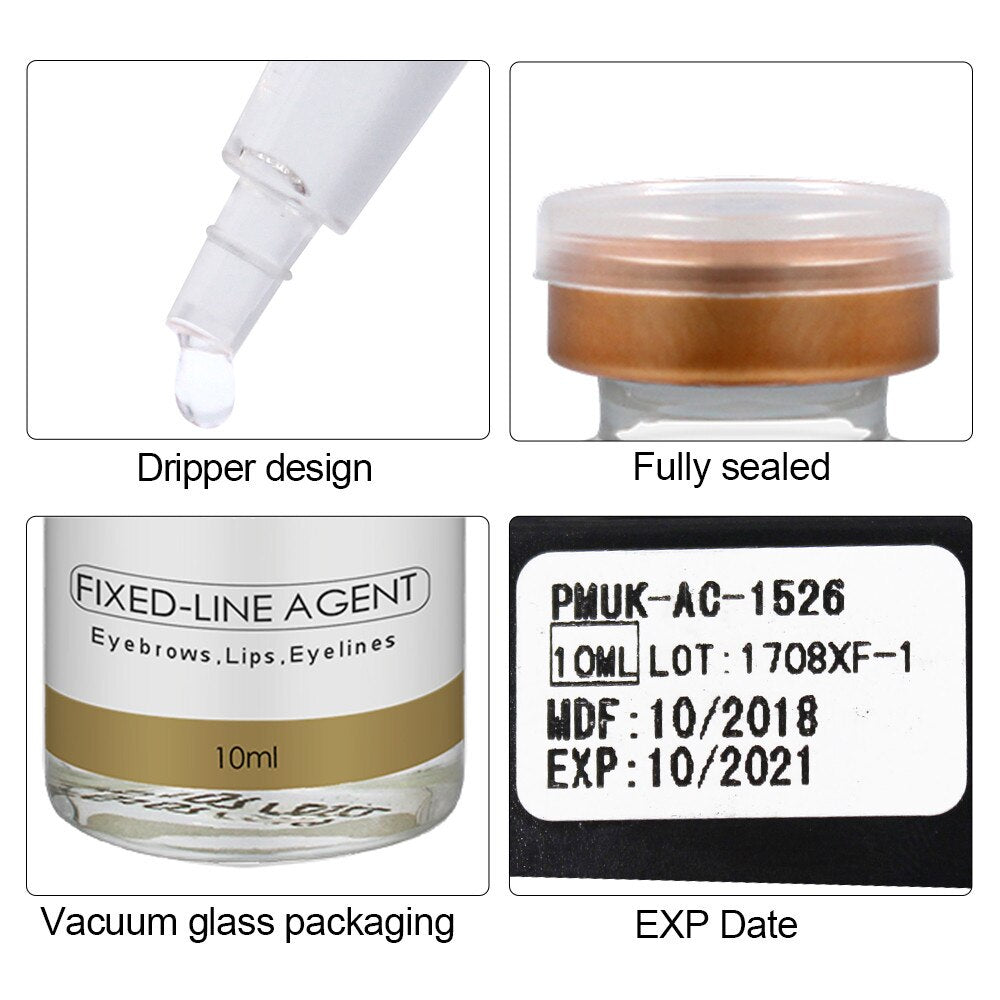 fixateur Biomaser Microblading Pigment Fixing Agent Permanent Makeup Ink Color Lock Assistence Eyebrow Fixed-line Tattoo Accessory