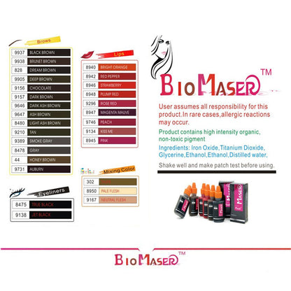 Maser Ink Permanent Makeup Paint Machine Micro Pigments Microblading Eyebrow Lip Eyeliner Makeup Cosmetic Encre Tatouage