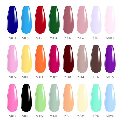 CANNI Hema Free Nail Glue Christmas Decoration Sticker Glue Semi Permanent Soak Off LED UV Nail Gel Polish Red Color Collection