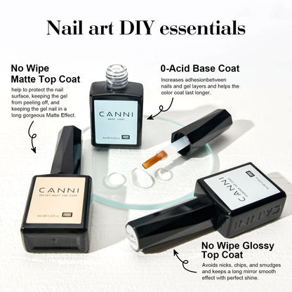 CANNI 30pcs Nail Gel Polish Kit CC Collection FREE TPO/Hema Free Fall Nails  Christmas Gel Varnish Soak Off Semi Permanent Gel Set