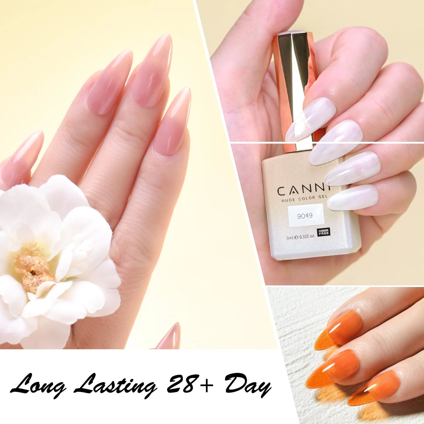 CANNI 30pcs Nail Gel Polish Kit CC Collection FREE TPO/Hema Free Fall Nails  Christmas Gel Varnish Soak Off Semi Permanent Gel Set