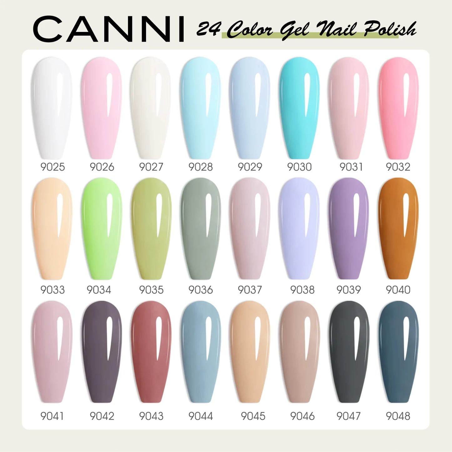 CANNI 30pcs Nail Gel Polish Kit CC Collection FREE TPO/Hema Free Fall Nails  Christmas Gel Varnish Soak Off Semi Permanent Gel Set