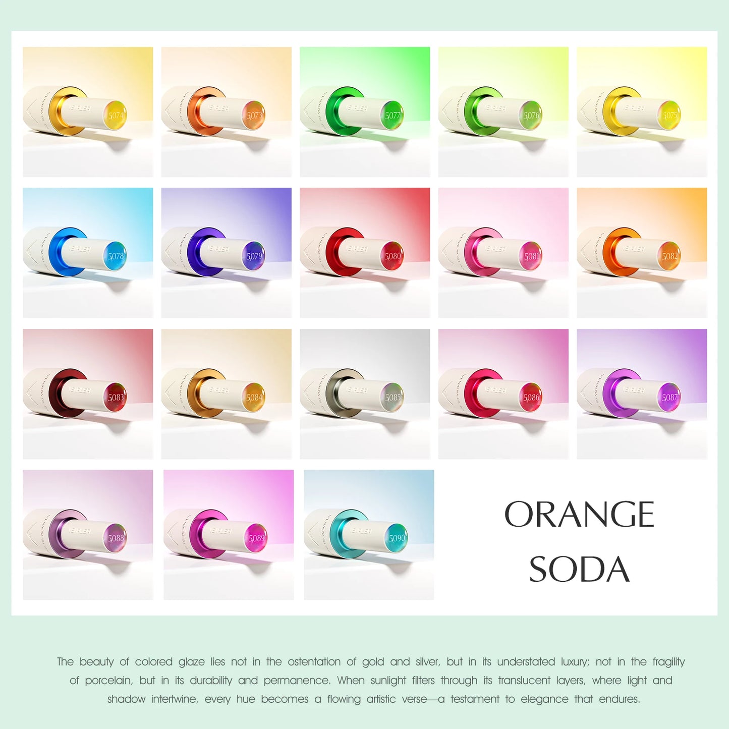 1Set VENALISA V6 Whole Set 10ml HEMA Free TPO Free Vegan Nail Gel Polish Color Display Gel Varnish Nail Maincure Branded Suitcase