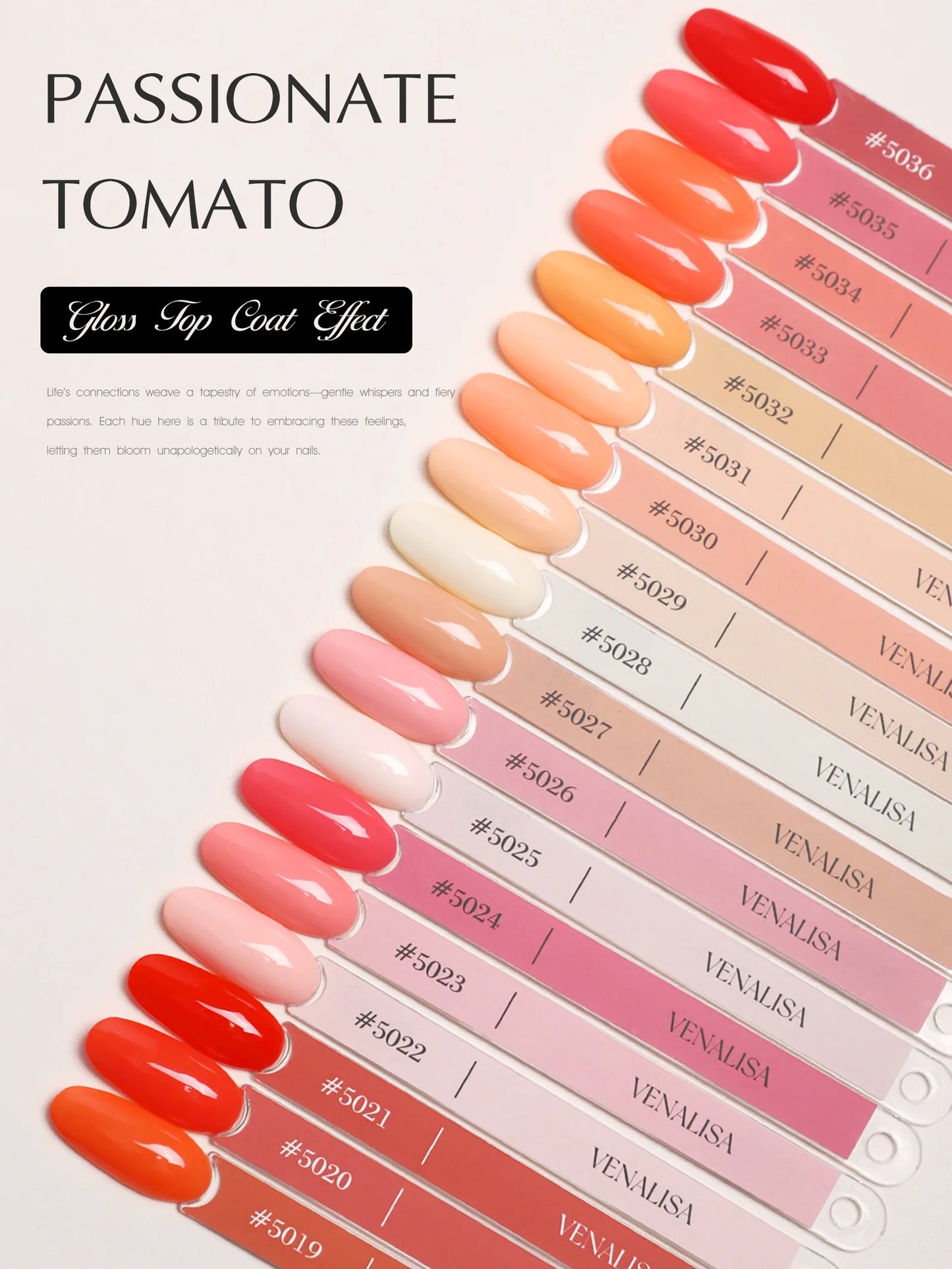 1Set VENALISA V6 Whole Set 10ml HEMA Free TPO Free Vegan Nail Gel Polish Color Display Gel Varnish Nail Maincure Branded Suitcase