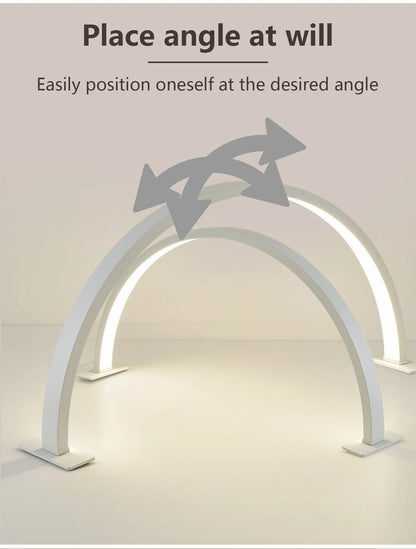 Lampe de bureau LED simple en forme de U pour nail art, lampe de beauté pour salon de beauté, soins des ongles