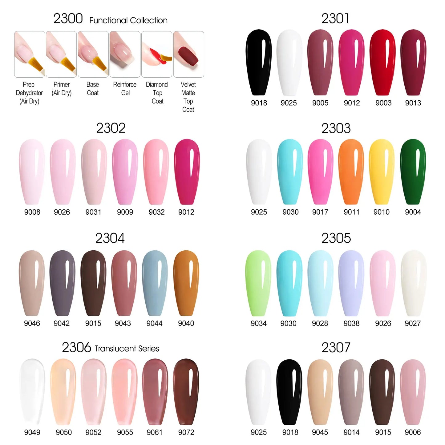 6pcs/kit CANNI HEMA TPO FREE Nail Gel Polish Set Gorgeous Color Semi Permanent Soak off UV LED Gel Nail Varnish Christmas Gift