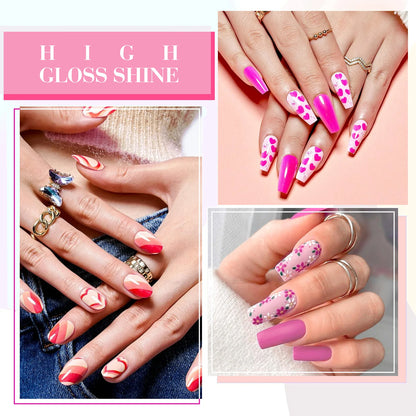 6pcs/kit CANNI HEMA TPO FREE Nail Gel Polish Set Gorgeous Color Semi Permanent Soak off UV LED Gel Nail Varnish Christmas Gift