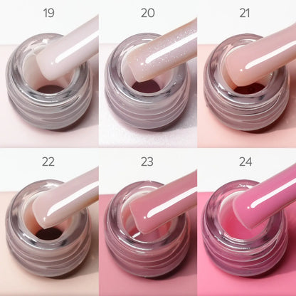 CANNI HEMA TPO FREE 9ml BIAB Colorful Rubber Base Gel UV Construction Quick Builder Nail Gel Polish Kit Self Leveling French Nails