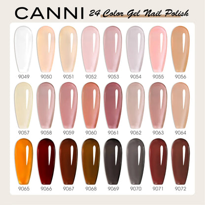CANNI 30pcs Nail Gel Polish Kit CC Collection FREE TPO/Hema Free Fall Nails  Christmas Gel Varnish Soak Off Semi Permanent Gel Set