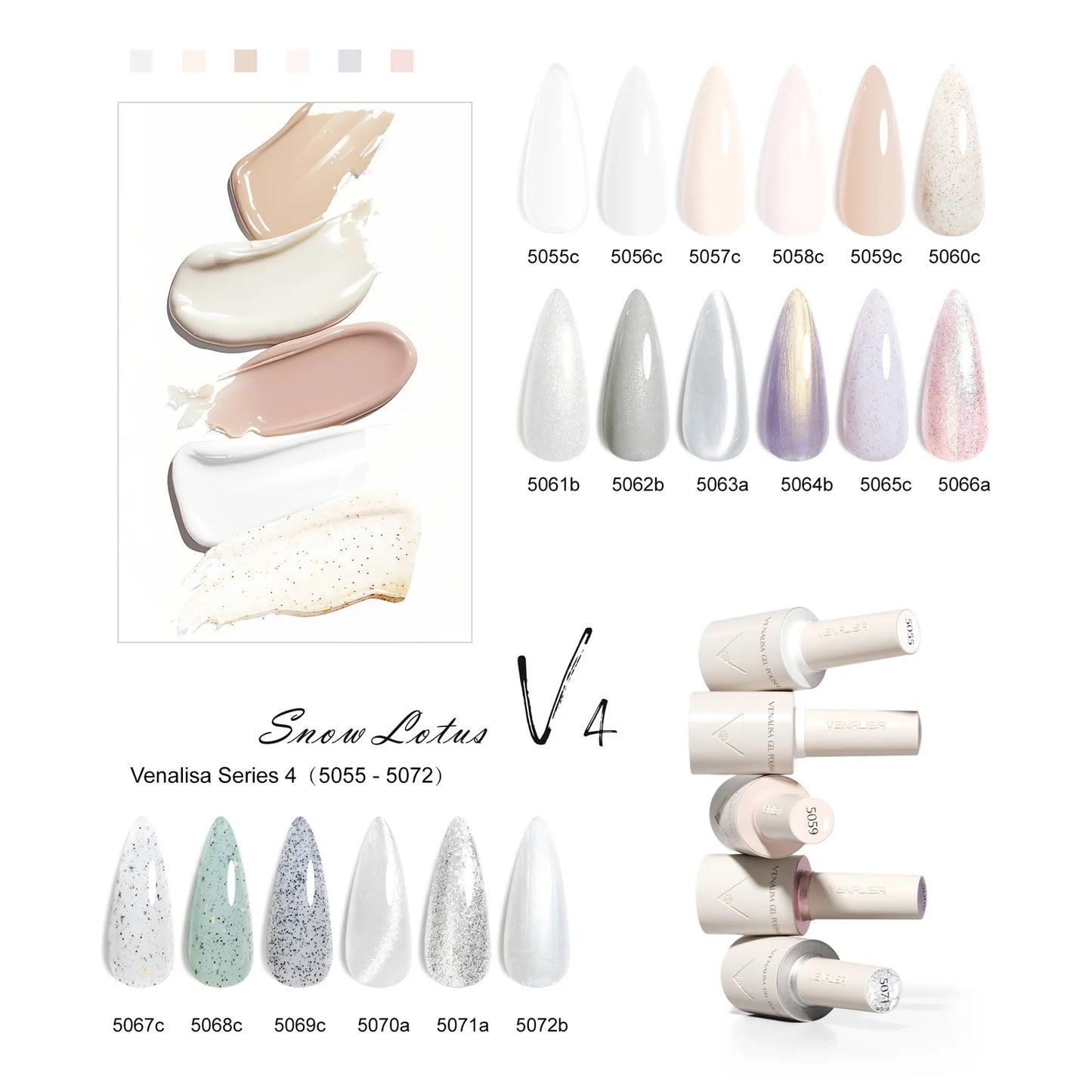 CANNI Hema Free Nail Glue Christmas Decoration Sticker Glue Semi Permanent Soak Off LED UV Nail Gel Polish Red Color Collection