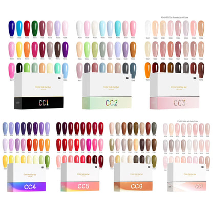 CANNI 30pcs Nail Gel Polish Kit CC Collection FREE TPO/Hema Free Fall Nails  Christmas Gel Varnish Soak Off Semi Permanent Gel Set