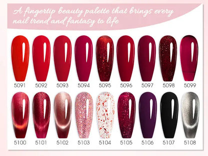 1Set VENALISA V6 Whole Set 10ml HEMA Free TPO Free Vegan Nail Gel Polish Color Display Gel Varnish Nail Maincure Branded Suitcase