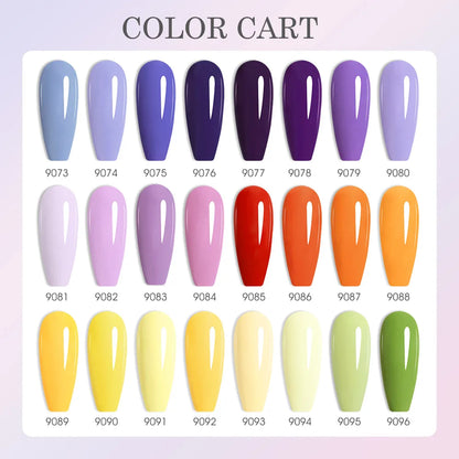 CANNI Hema Free Nail Glue Christmas Decoration Sticker Glue Semi Permanent Soak Off LED UV Nail Gel Polish Red Color Collection
