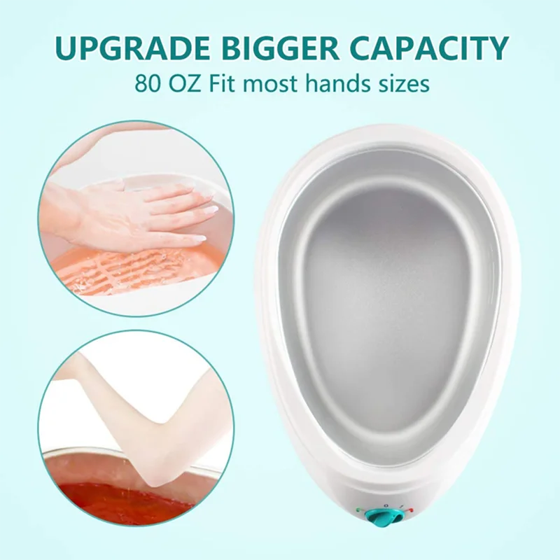 2.2L Electric Paraffin Wax Machine Paraffin Spa  Moisturizing System for Hand Feet Arthritis and Deep Skin Moisturize