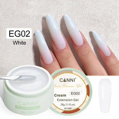 Venalisa CANNI Creamy Texture Extention Builder Jelly Gel Self Leveling No Burning Jelly Gel UV LED Construction Nail Manicure