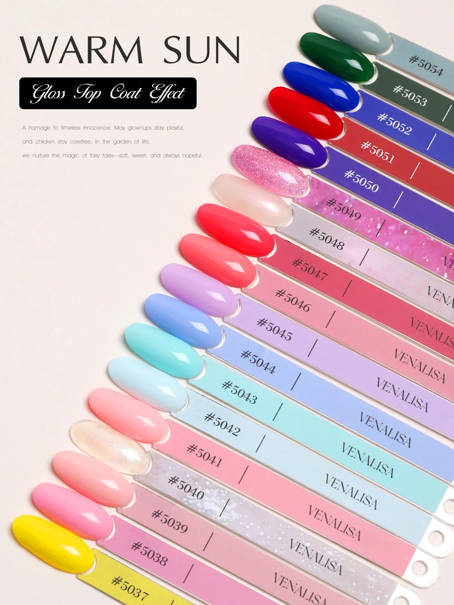 1Set VENALISA V6 Whole Set 10ml HEMA Free TPO Free Vegan Nail Gel Polish Color Display Gel Varnish Nail Maincure Branded Suitcase