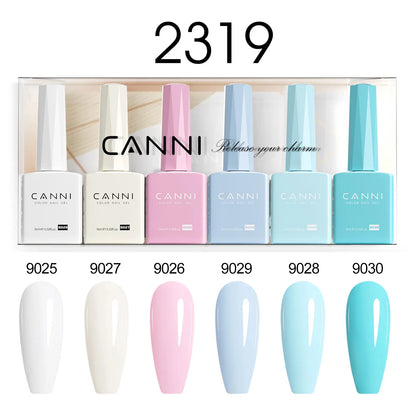 CANNI HEMA TPO FREE 9ml BIAB Colorful Rubber Base Gel UV Construction Quick Builder Nail Gel Polish Kit Self Leveling French Nails