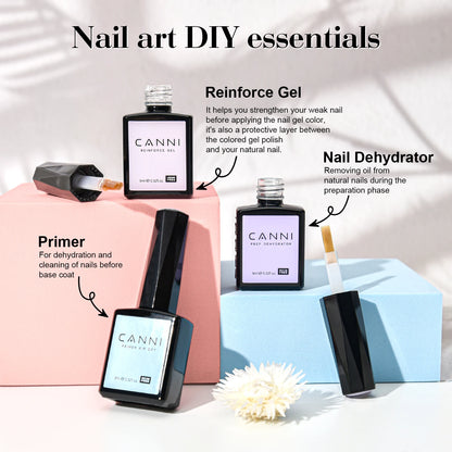 CANNI 30pcs Nail Gel Polish Kit CC Collection FREE TPO/Hema Free Fall Nails  Christmas Gel Varnish Soak Off Semi Permanent Gel Set