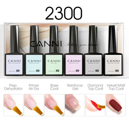 CANNI HEMA TPO FREE 9ml BIAB Colorful Rubber Base Gel UV Construction Quick Builder Nail Gel Polish Kit Self Leveling French Nails