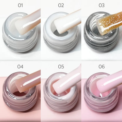 CANNI HEMA TPO FREE 9ml BIAB Colorful Rubber Base Gel UV Construction Quick Builder Nail Gel Polish Kit Self Leveling French Nails