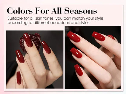 1Set VENALISA V6 Whole Set 10ml HEMA Free TPO Free Vegan Nail Gel Polish Color Display Gel Varnish Nail Maincure Branded Suitcase