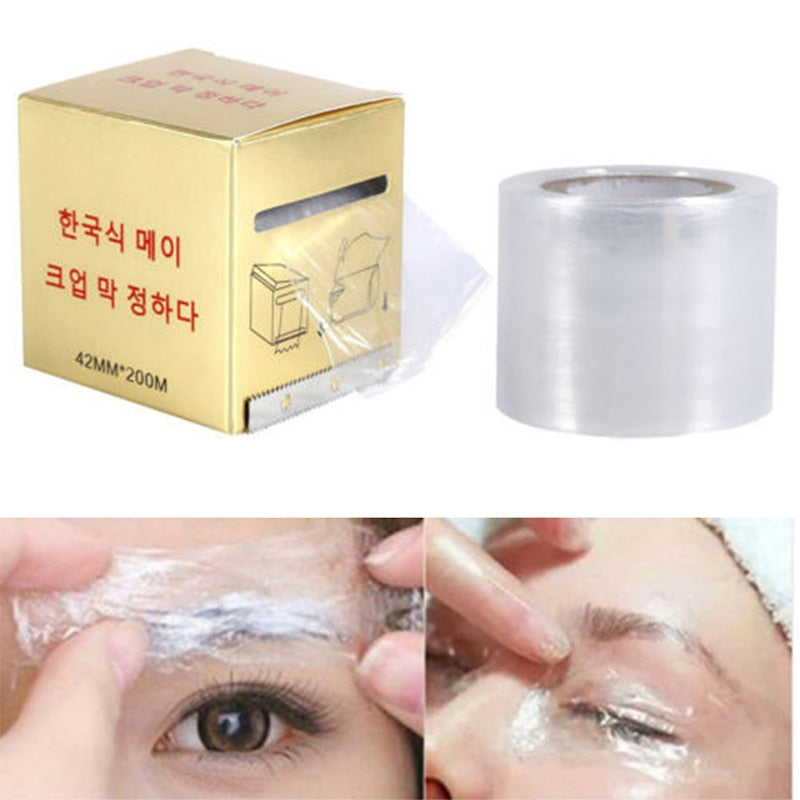 1 Roll Microblading Tattoo Clear Plastic Wrap Preservative Film for Permanent Makeup Tattoo Eyebrow Tattoo Accessories Wholesale