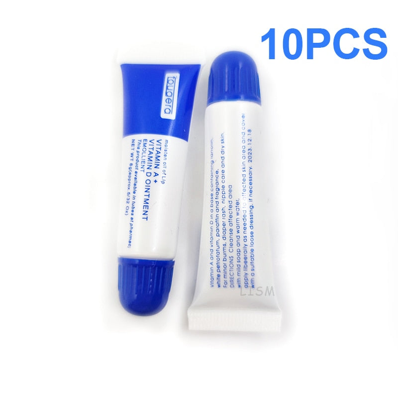 10PCS Microblading Tattoo Aftercare Cream Care Permanent Makeup Fougera Vitamin Ointment A&D Anti Scar Repair Gel Nursing Tattoo