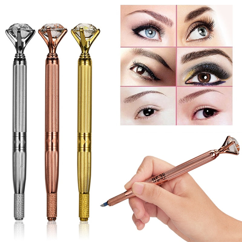 3D stylo microblading Diamond Eyebrow Manual Pen Microblading